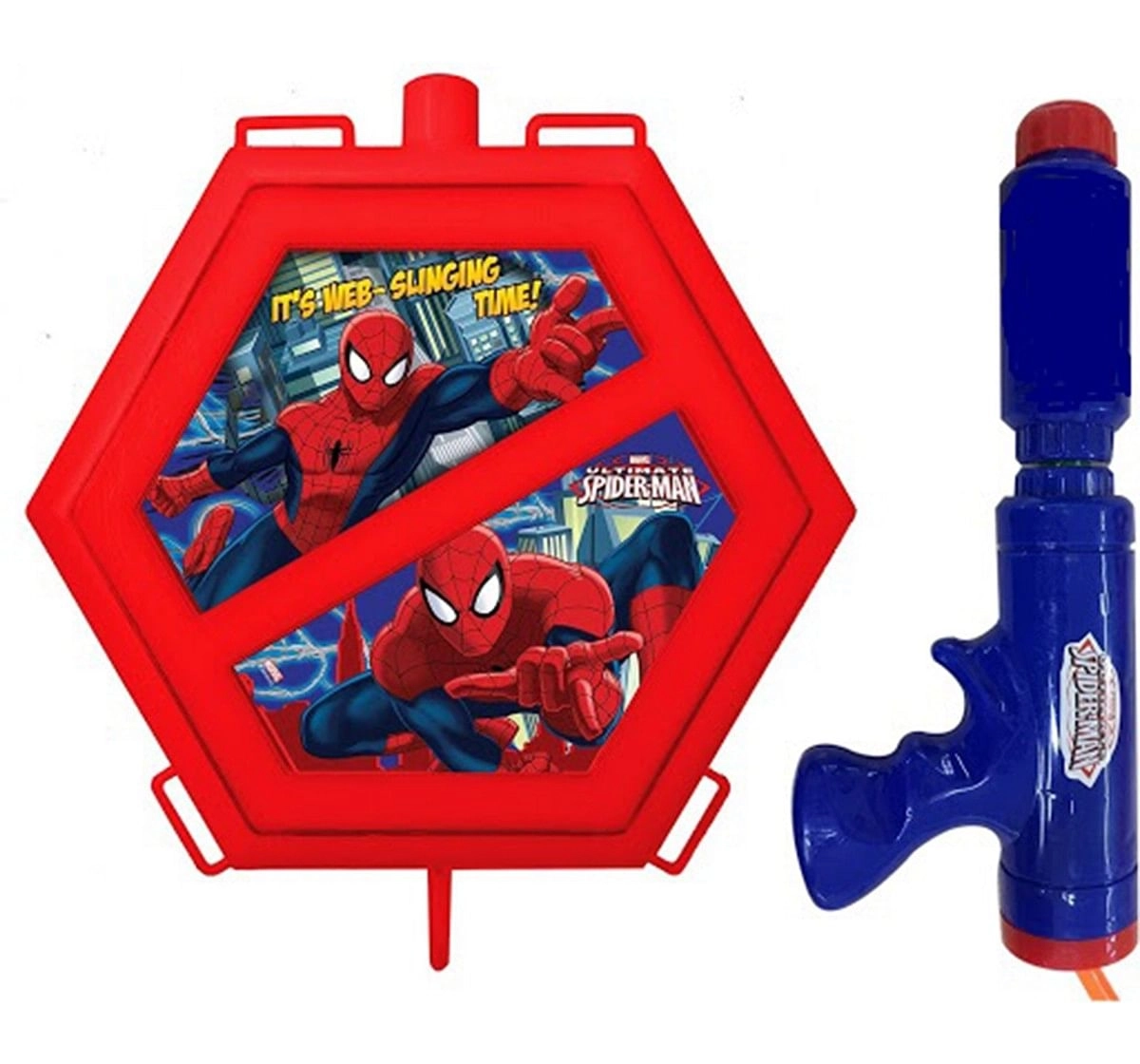 Holi Spiderman Hex Tank with Gun (Colour & Design may vary)