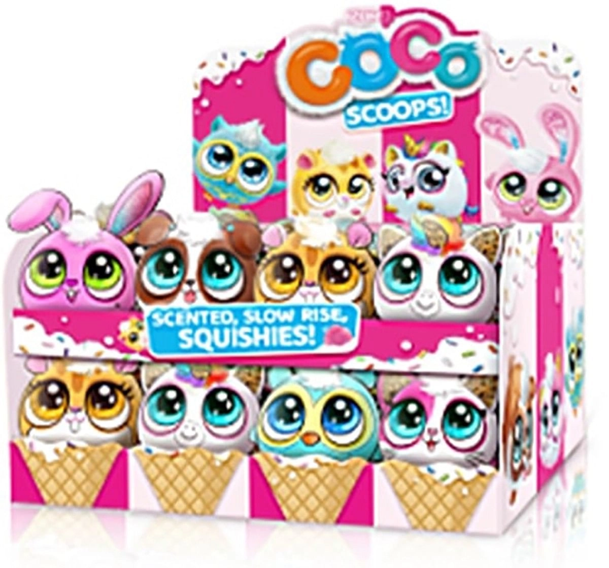 Coco Scoops Series 1 - Assorted Novelty for Kids age 3Y+ - 9 Cm 