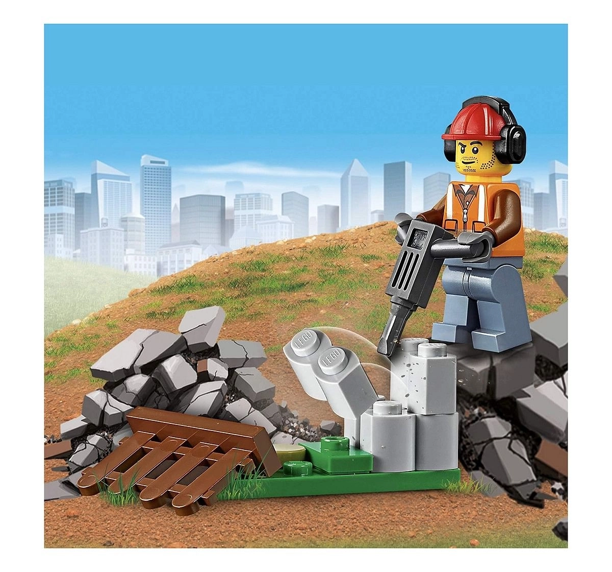  Lego City Construction Loader Building Blocks (88 Pcs) 60219  for Kids age 5Y+ 