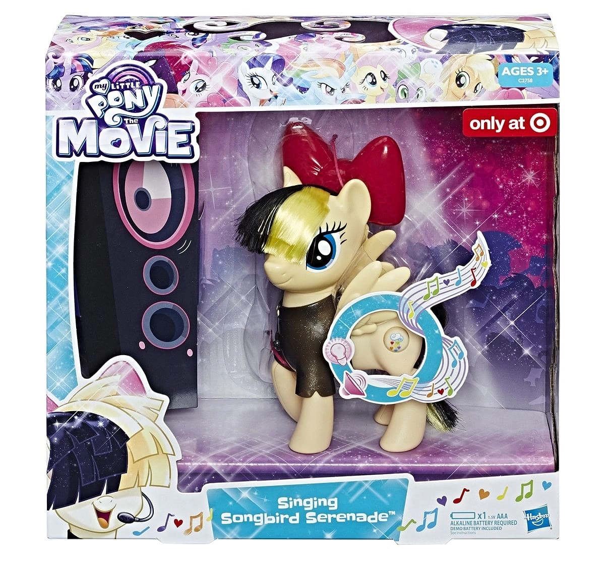 My Little Pony The Movie Singing Songbird Serenade  Collectible Dolls for age 3Y+ 