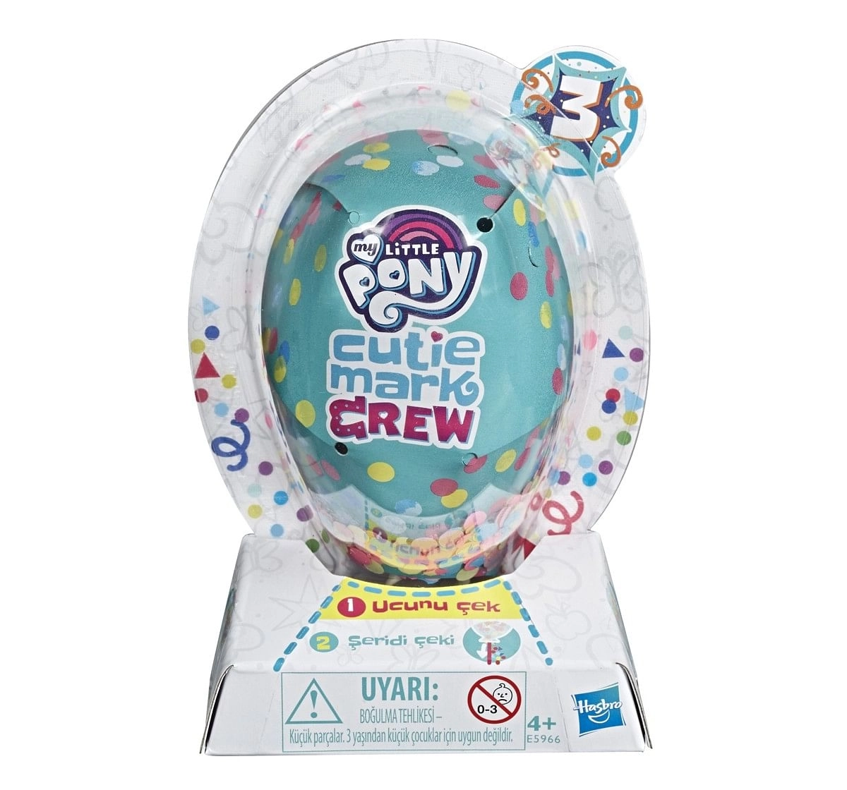 My Little Pony Toy Cutie Mark Crew Series 4 Blind Bag Beach Day Collectible Mystery Figure Multicolor 4Y+