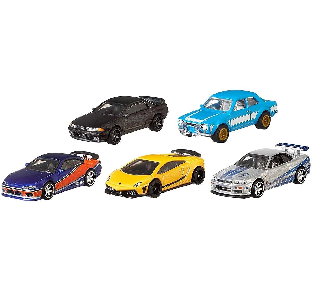 Hot Wheels 1:64 Fast Furious Premium Die Cast Car Tracksets & Train Sets for Kids age 12Y+, Assorted