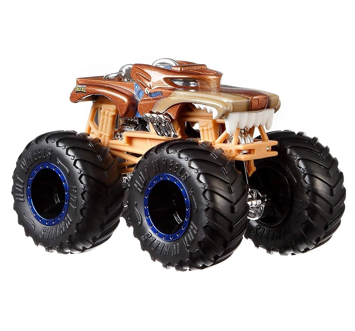 Hot Wheels 1:64 Monster Trucks Demolition Doubles Pack of 2 Vehicles for Kids age 3Y+, Assorted