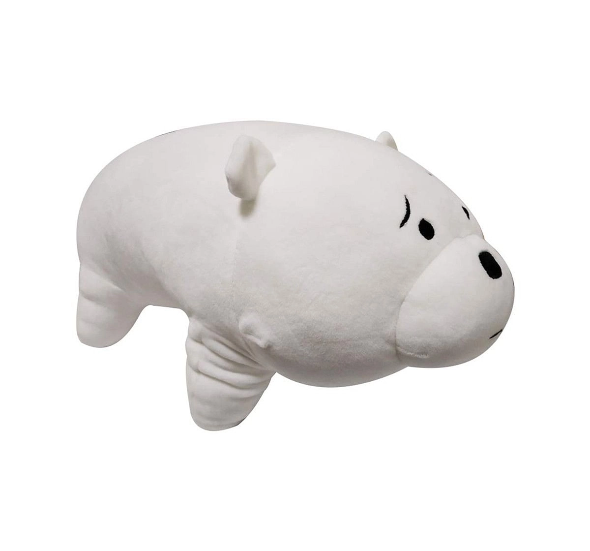We Bare Bear Ice Bear Plush Toy for Kids age 1Y+ - 40 Cm (White)