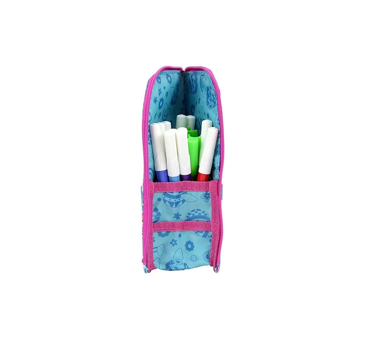 Smily Kiddos Pen Holder Case Light Blue Pencil Pouches & Boxes for Kids age 4Y+ (Light Blue)