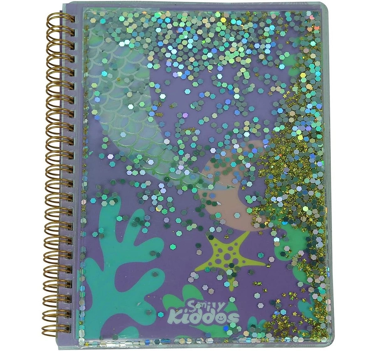 Smily Kiddos Twinkle Metallic Spiral Notebook  Study & Desk Accessories for Kids age 3Y+ 