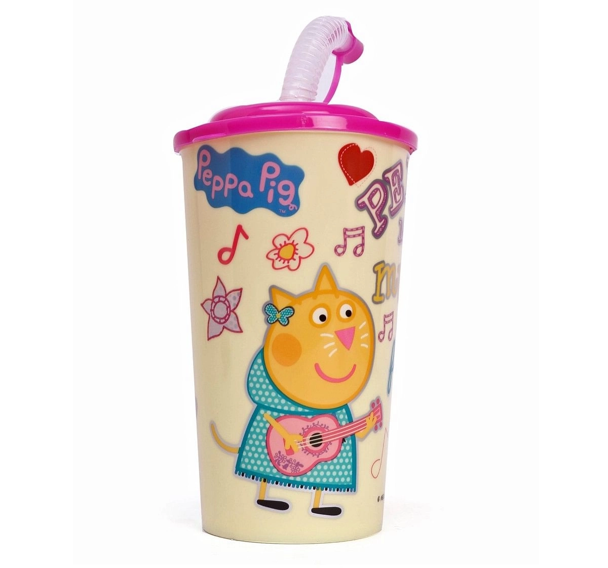 Peppa Pig Sipper with Straw 450ml Multicolour 3Y+