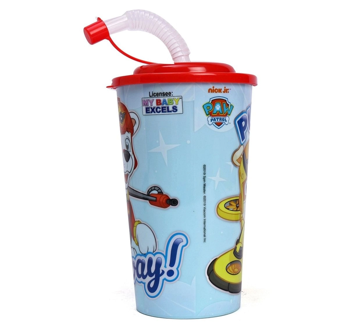 Paw Patrol Pup Sipper with Straw 450ml Multicolour 3Y+