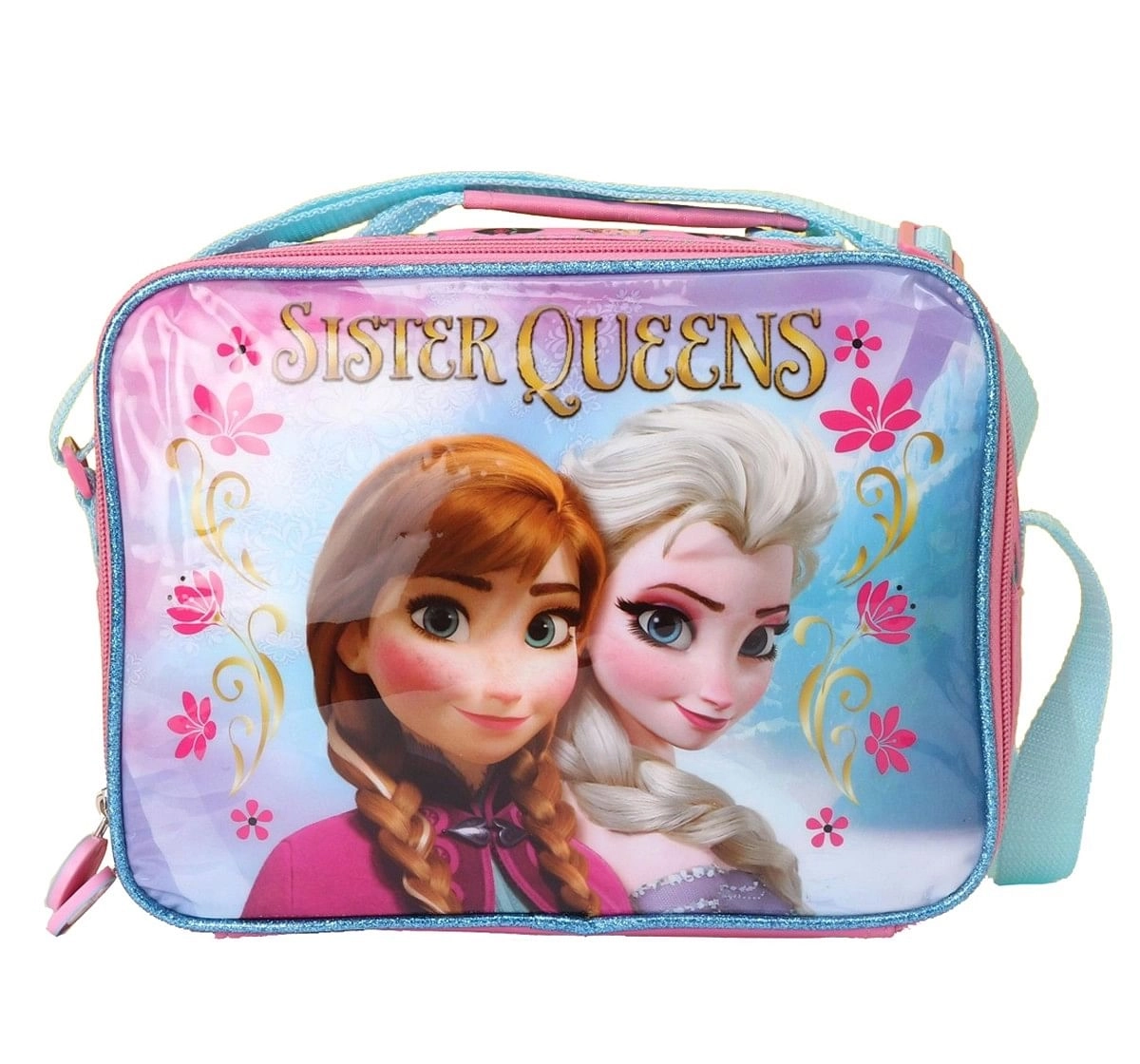 Disney Frozen Sisters Queen Pink Lunch Bag Multicolor 5Y+