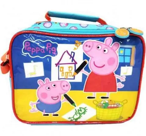Peppa & George Pig Blue Lunch Bag