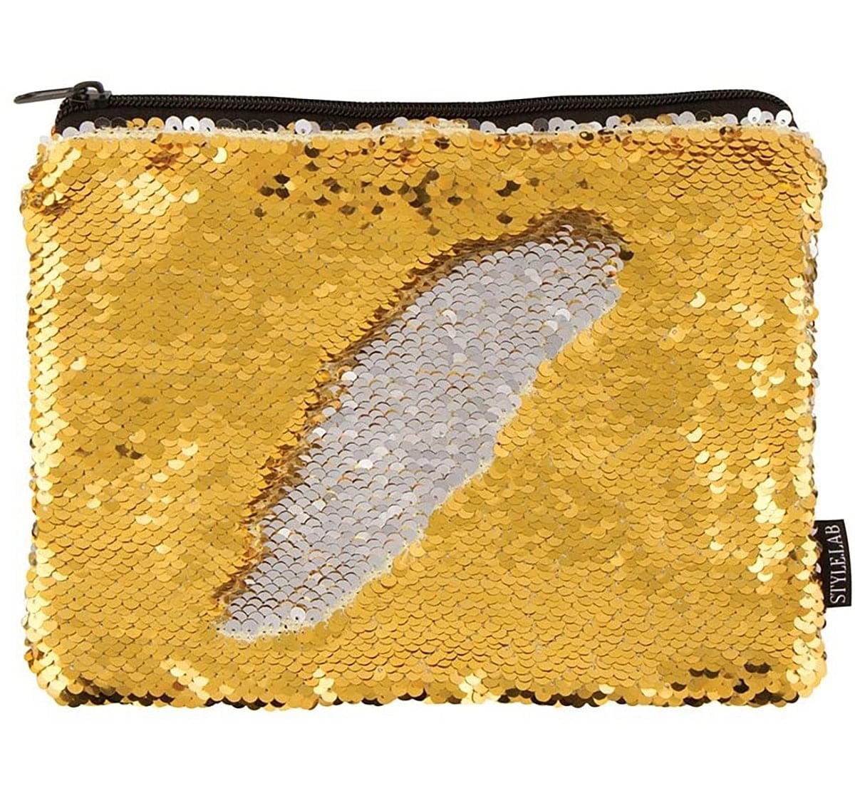 Fashion Angels S.Lab Sequin Pouch-Gold Silver Pencil Pouches & Boxes for age 6Y+ 
