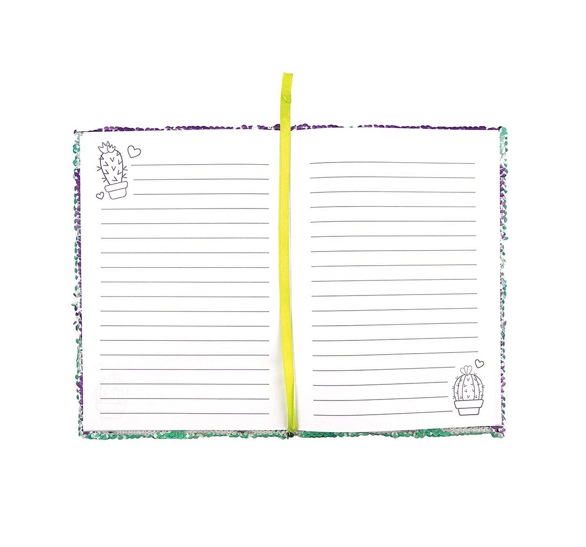 Fashion Angels Sequin Cactus/Reveal Journal Study & Desk Accessories for age 6Y+ 