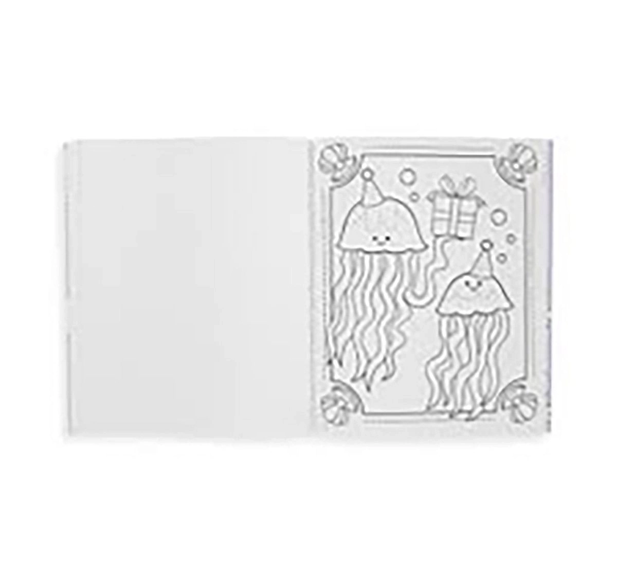 Ooly 31 Pages Outrageous Ocean Colouring Book- Multicolour Books for Kids age 3Y+ 