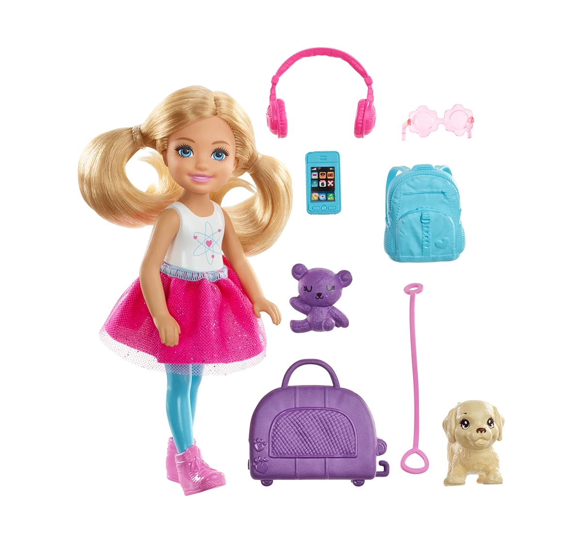 Barbie travel doll store & accessories set