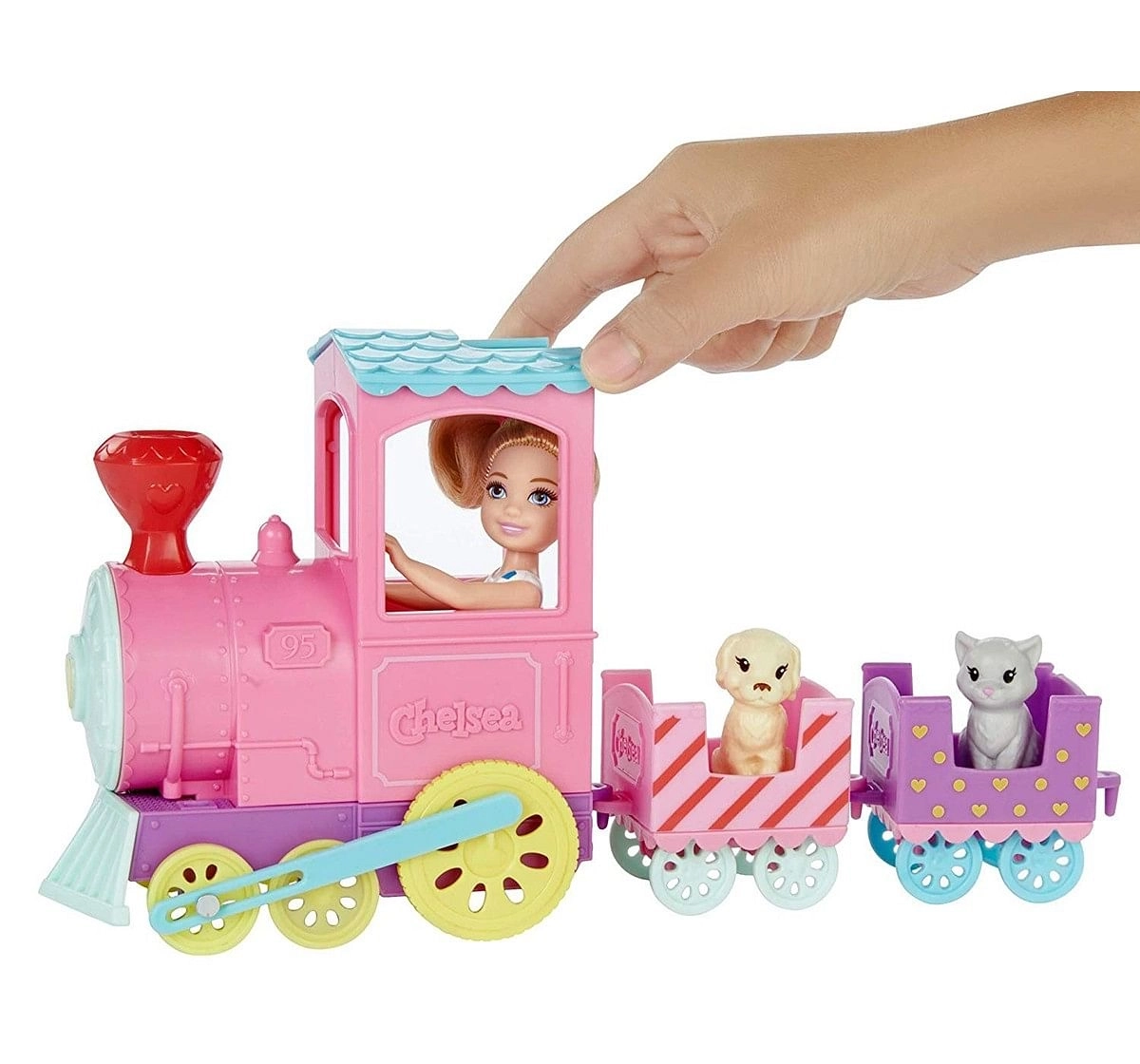Barbie Club Chelsea Doll And Choo-Choo Train Playset Dolls & Accessories for age 3Y+ 