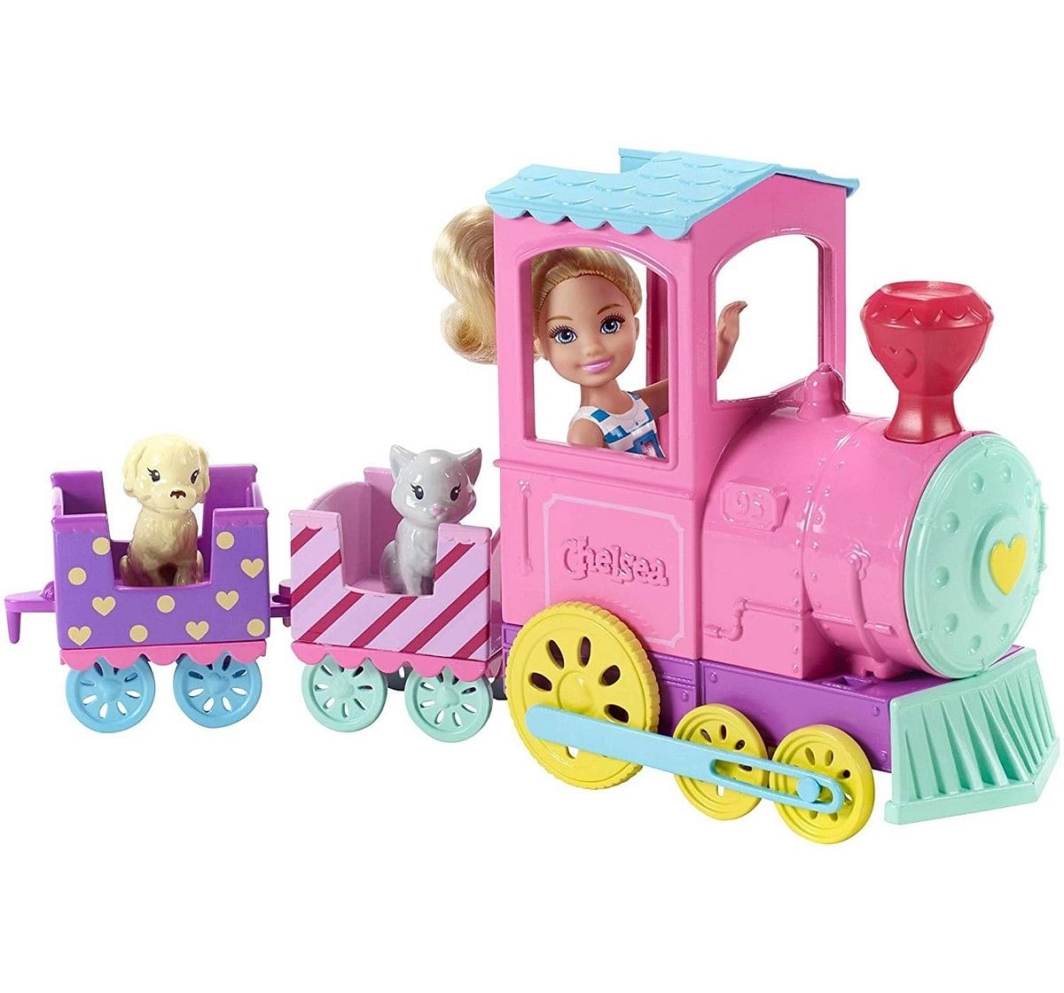 Barbie Club Chelsea Doll And Choo-Choo Train Playset Dolls & Accessories for age 3Y+ 