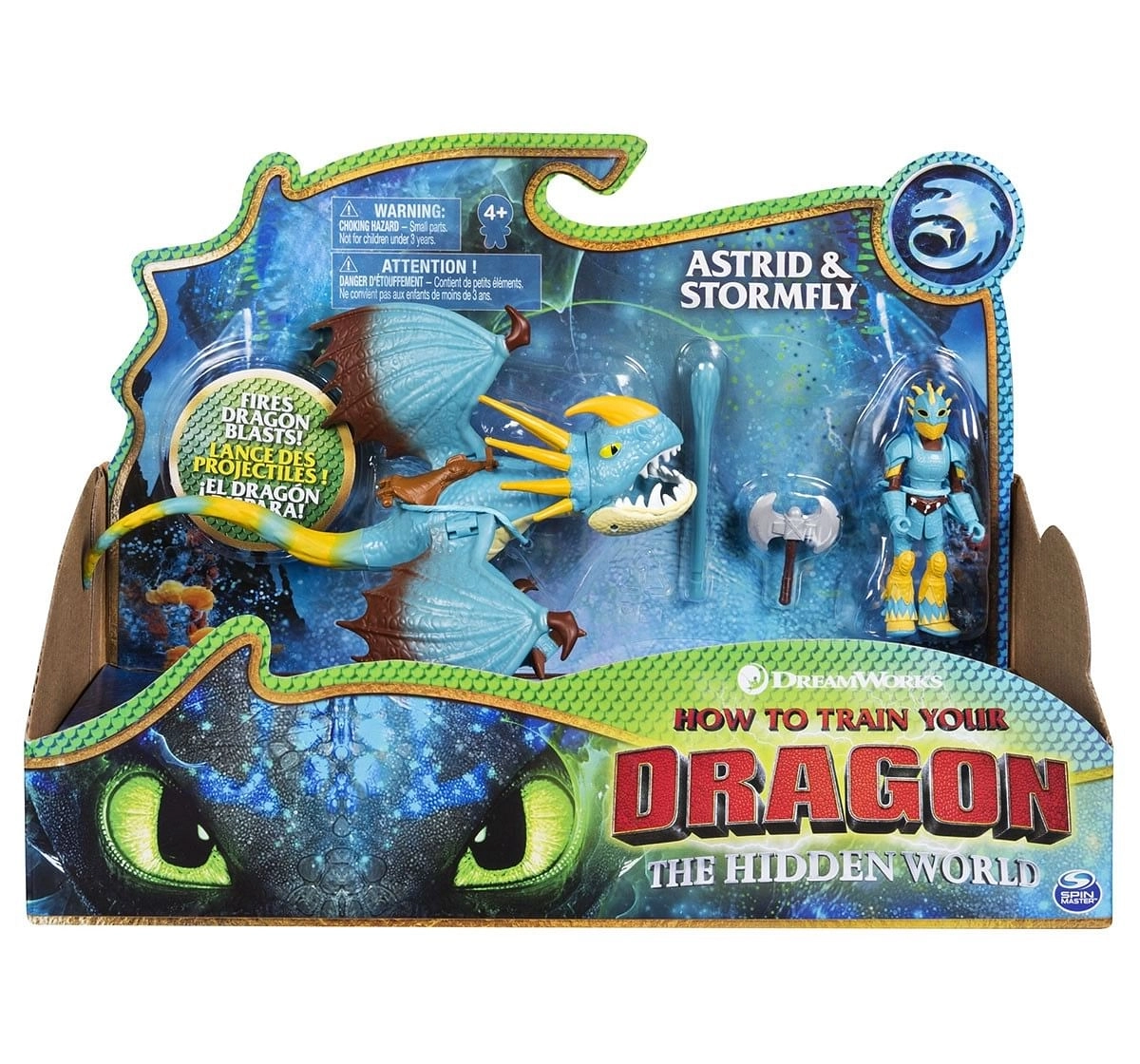 Buy How To Train Your Dragon Dragon & Viking Action Figure for Kids age