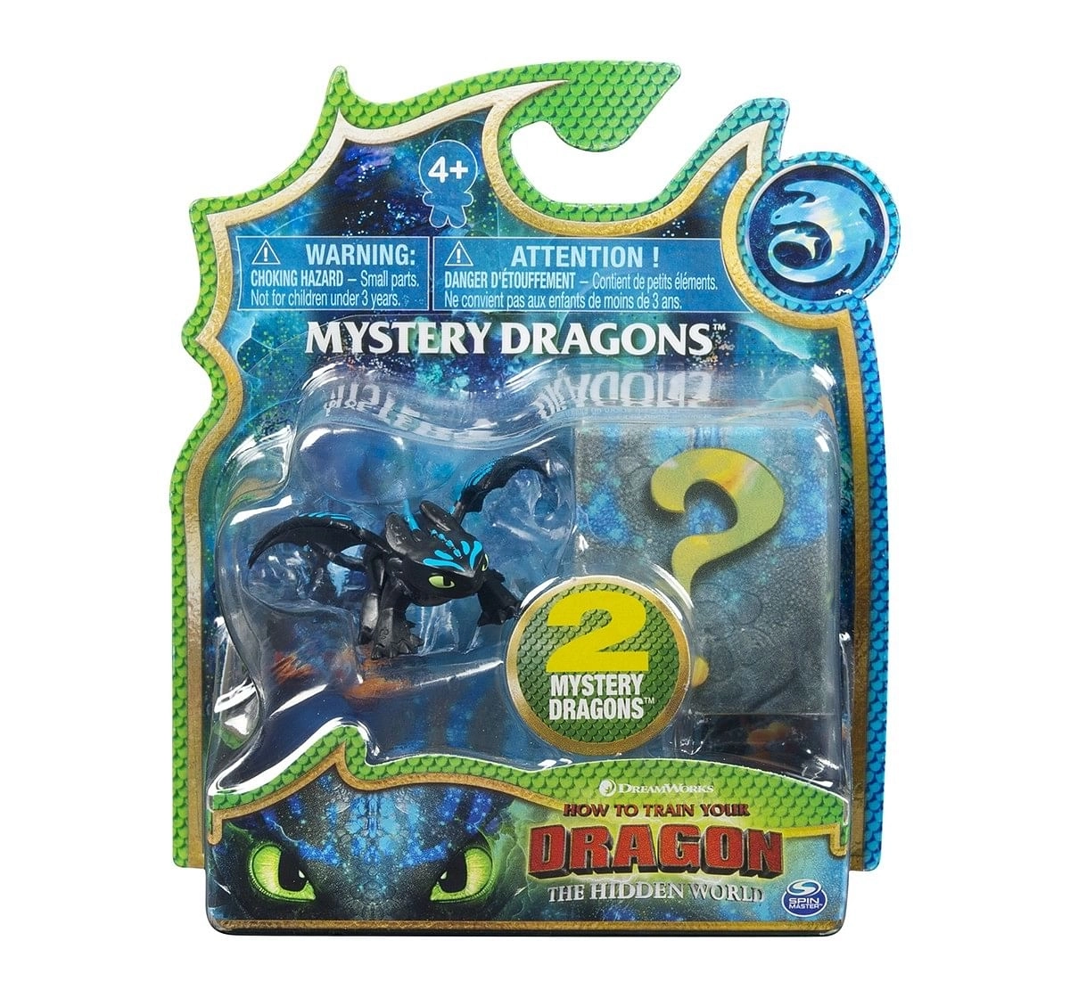 How to Train Your Dragon Httyd Mystery Dragons 2 Pack Assorted Action Figures for Kids age 5Y+ 