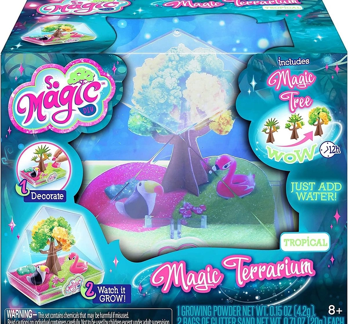 Canal Toys So Magic DIY Medium Glitterarium Kit with 3 Assorted Colors for Kids age 6Y+ 