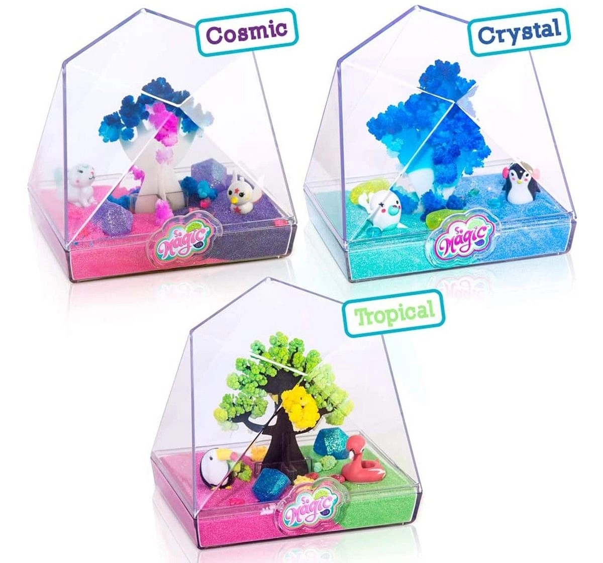 Canal Toys So Magic DIY Medium Glitterarium Kit with 3 Assorted Colors for Kids age 6Y+ 