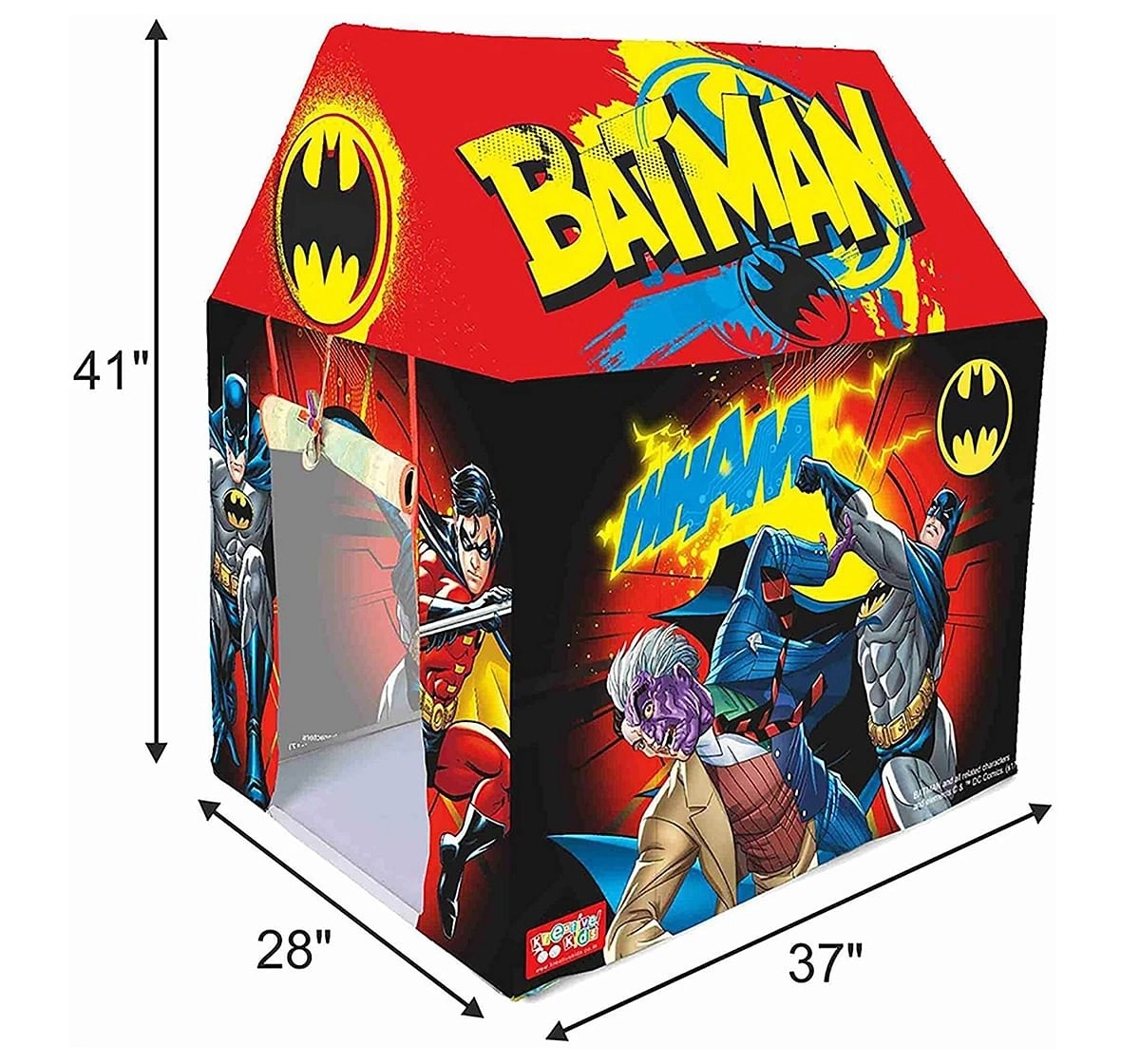 Webby Batman Play Kids Play Tent Traking Multicolour 3Y+