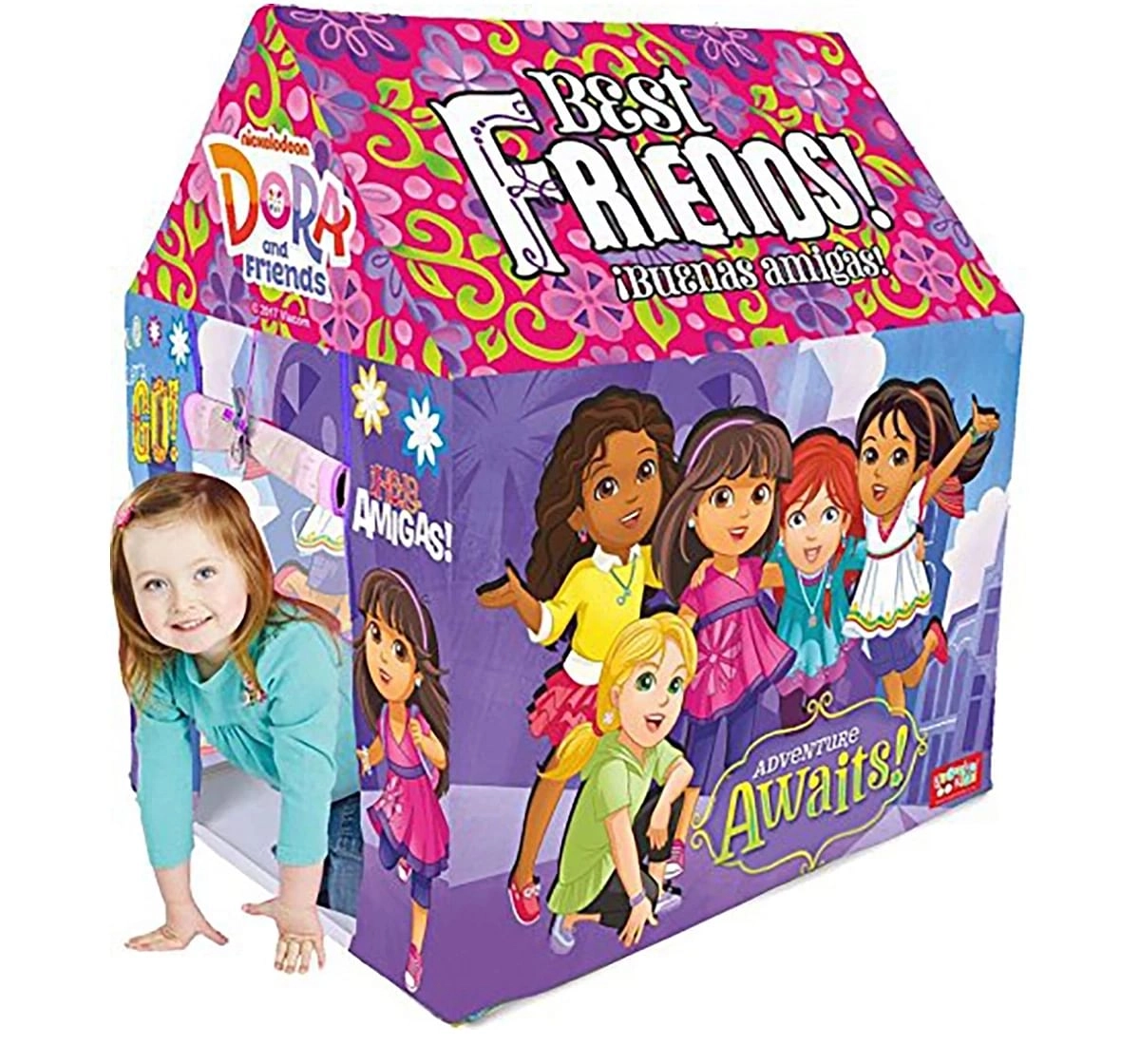 Webby Dora And Friends Kids Play Tent Traking Multicolour 3Y+