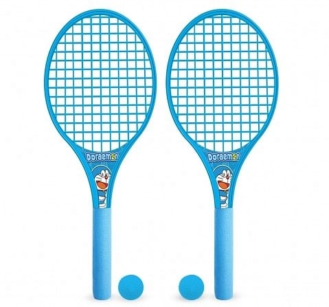 IToys Doraemon My first Beach racket set for kids,  3Y+(Multicolour)