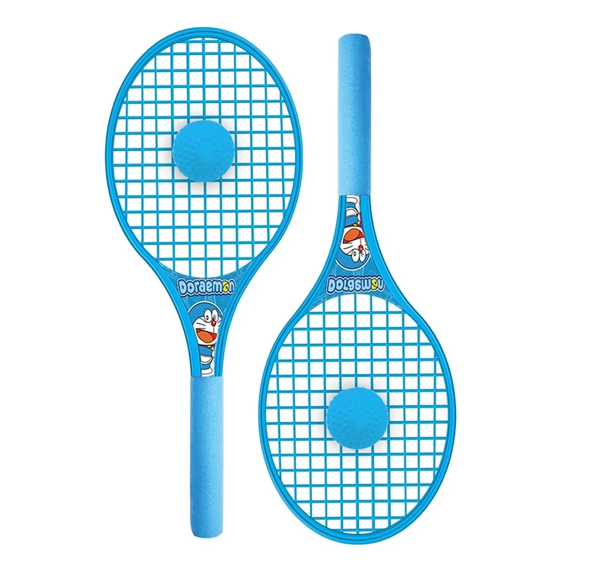 IToys Doraemon My first Beach racket set for kids,  3Y+(Multicolour)