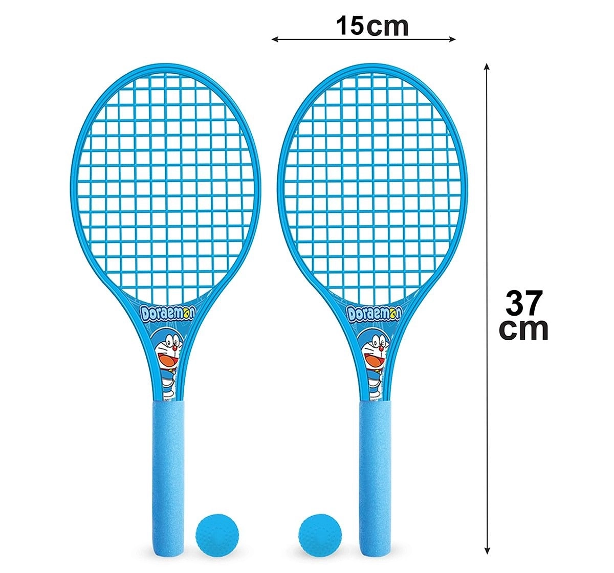 IToys Doraemon My first Beach racket set for kids,  3Y+(Multicolour)