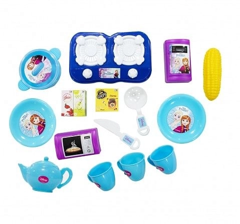 Disney Frozen Kitchen set of 16 pcs. role play toys for kids, 3Y+