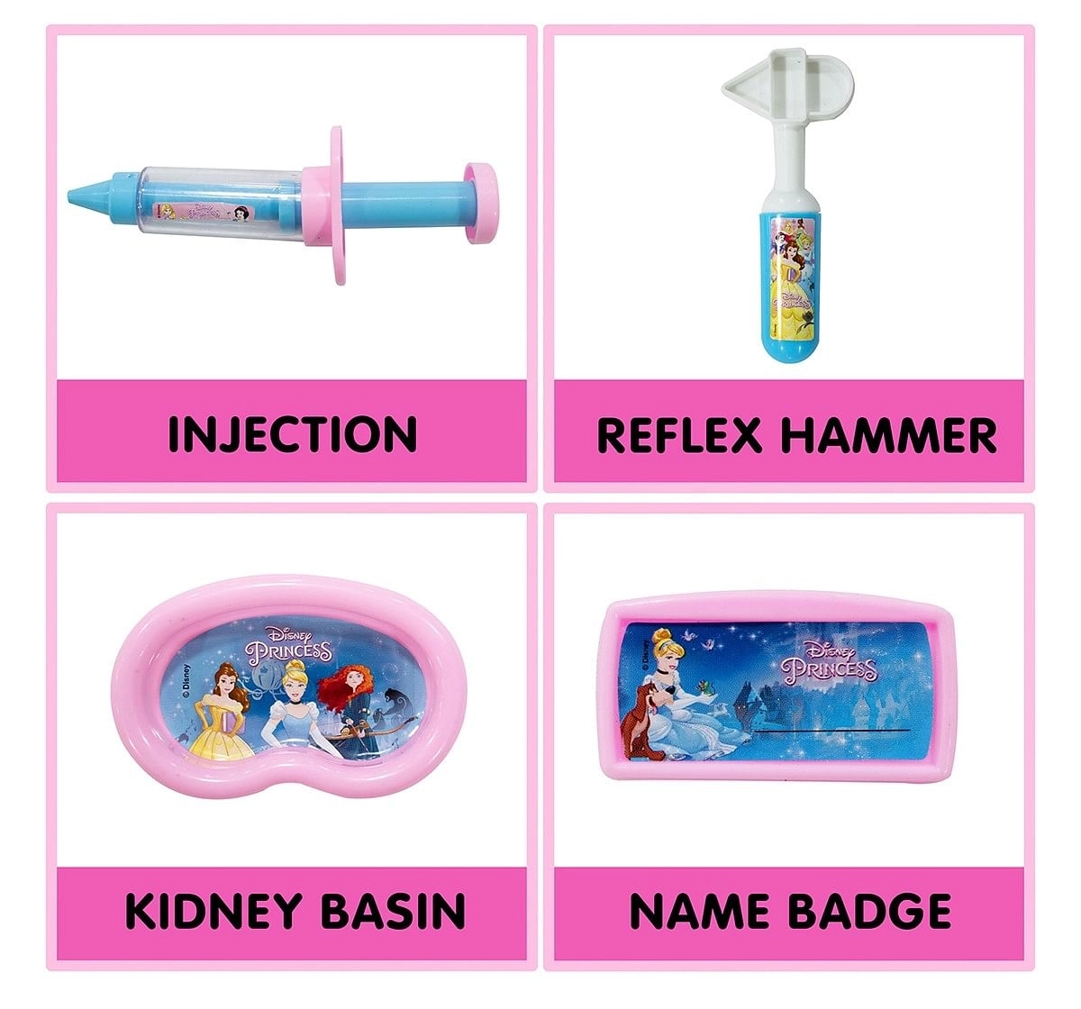 Disney Princess Doctor Set Role play toys for kids, 3Y+