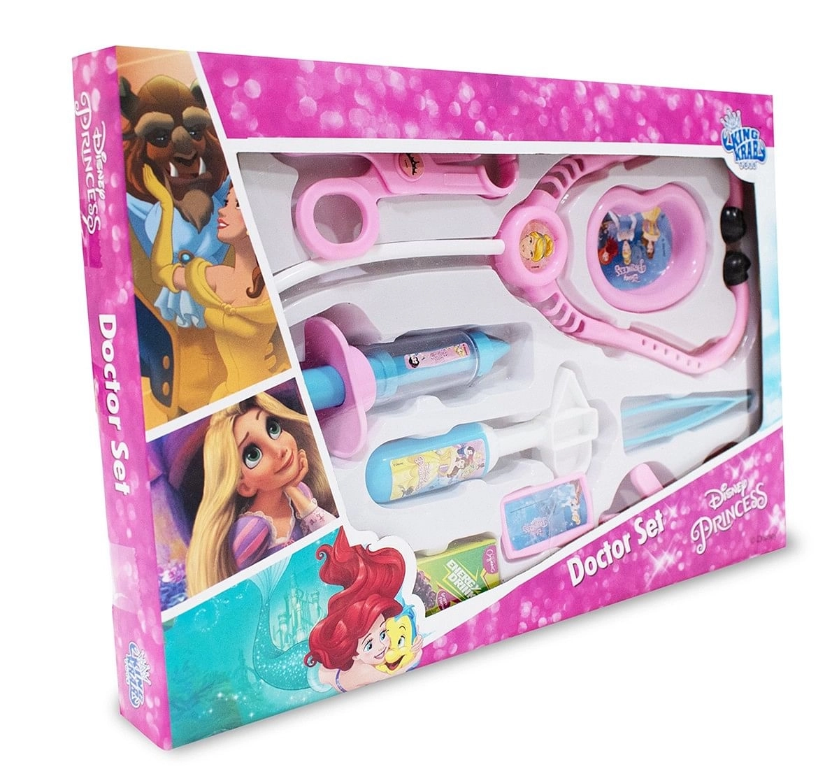 Disney Princess Doctor Set Role play toys for kids, 3Y+