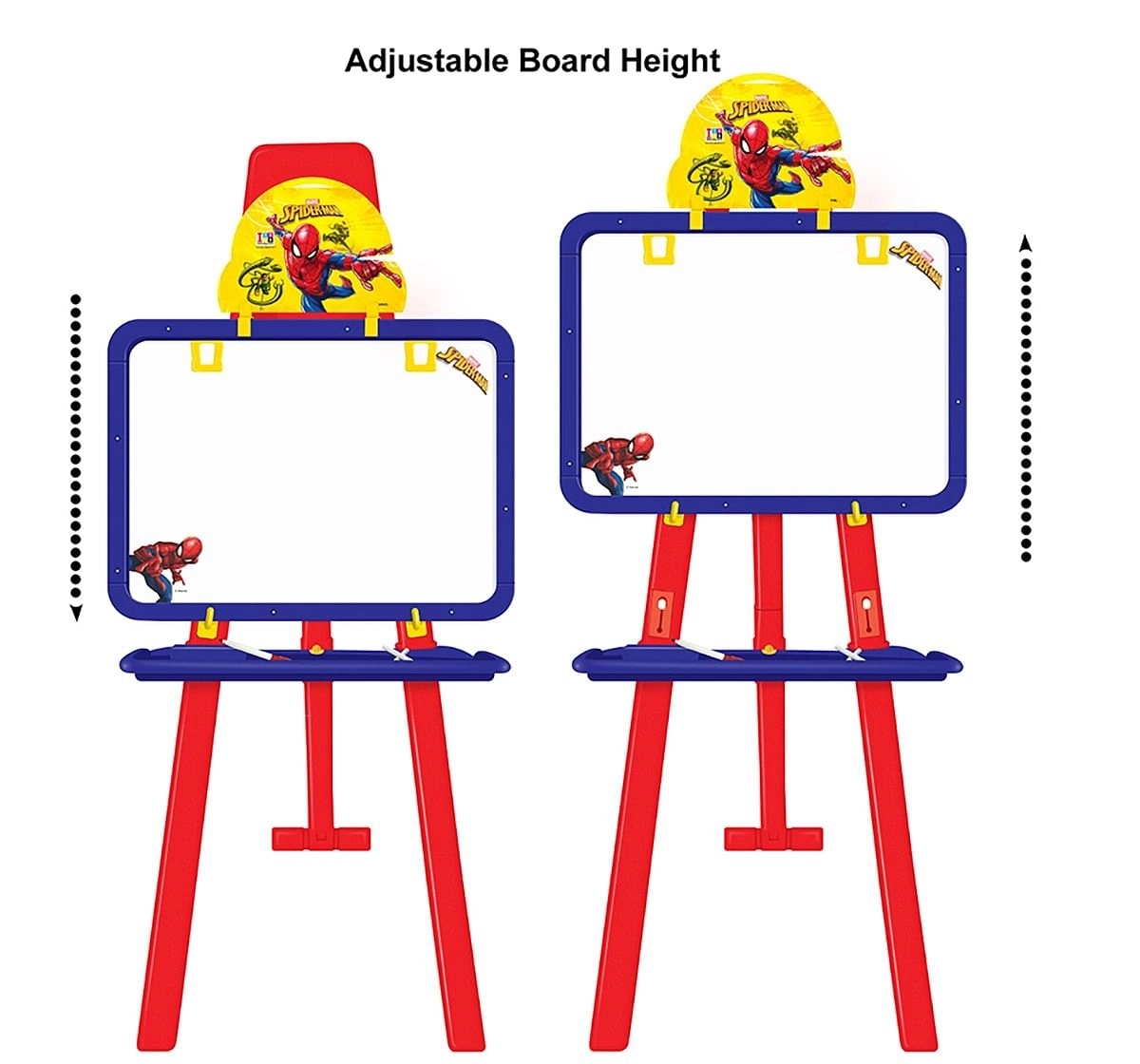 Marvel Spiderman 5 In 1 Easel Board for Kids age 5Y+ 