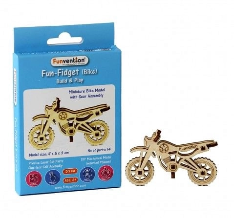 Funvention Fun Fidgets - Assorted - Bike Model Stem for Kids Age 5Y+