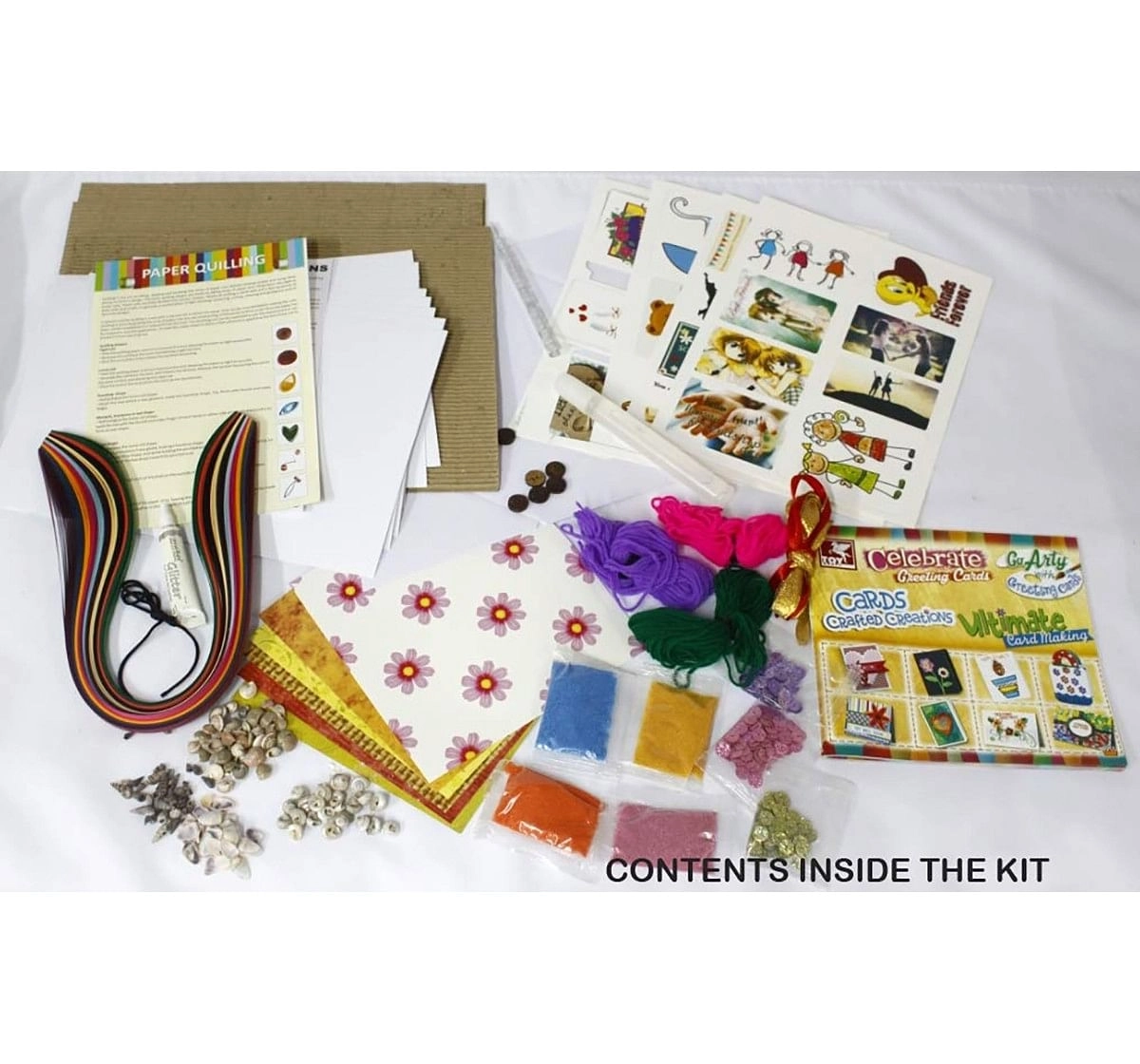 Toy Kraft Fab Card Displays DIY Art & Craft Kits for Kids age 7Y+ 