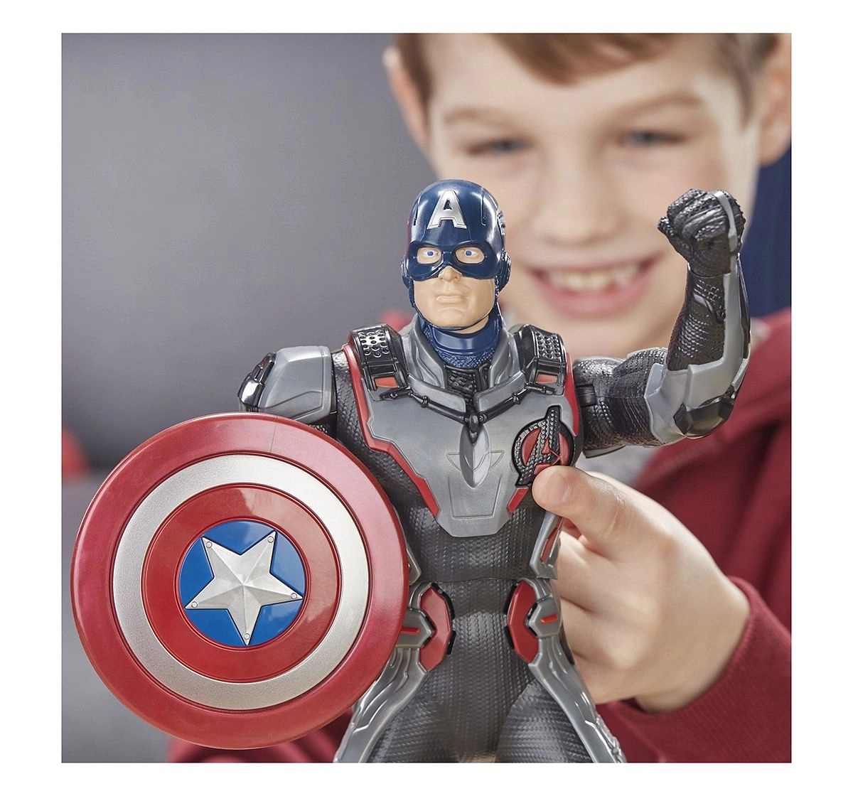 Marvel Avengers Th Power Fx 2 Hero Captain America Action Figures for age 4Y+ 