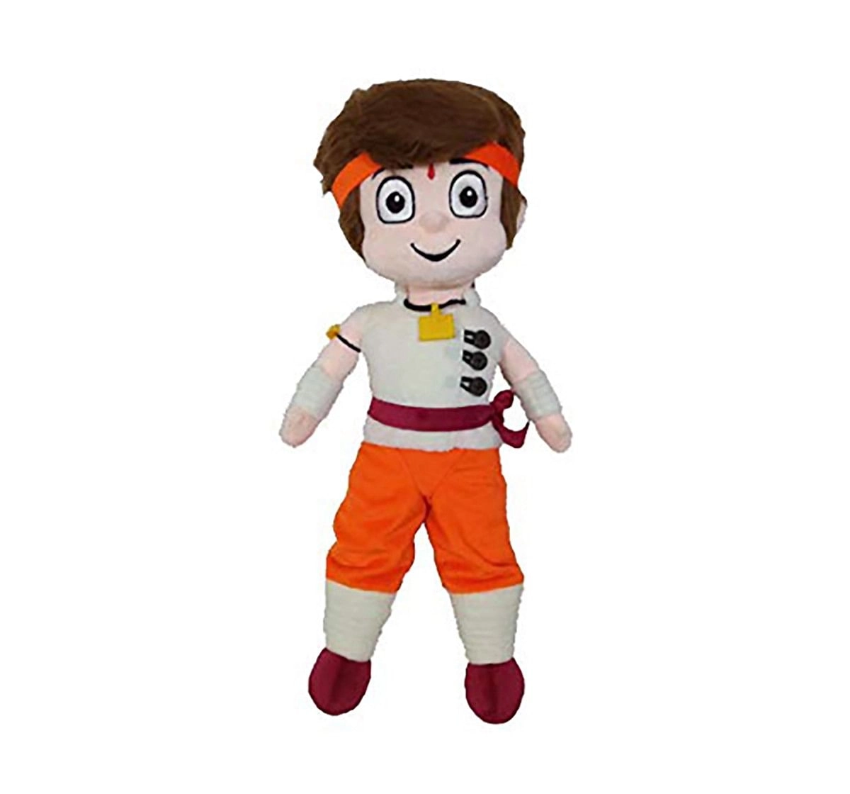  Chhota Bheem Kung Fu Dhamaka Bheem Plush Toy- 33Cm Character Soft Toys for Kids age 3Y+ - 33 Cm 