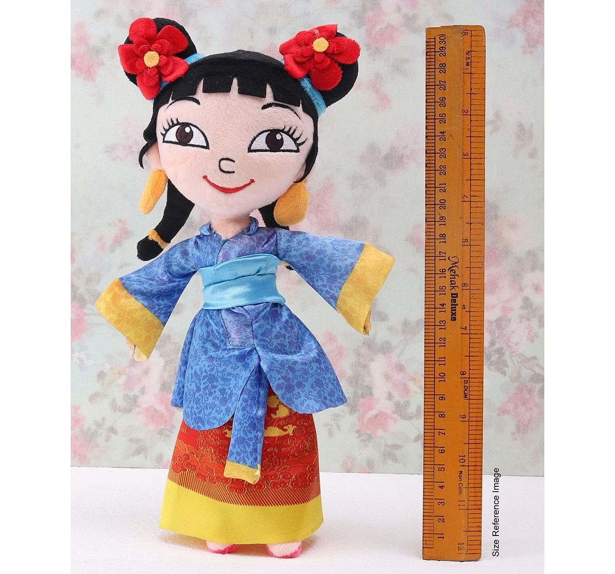 Chhota Bheem Kung Fu Dhamaka Kia Plush Toy - 30 Cm Character Soft Toys for Kids age 3Y+ - 30 Cm 