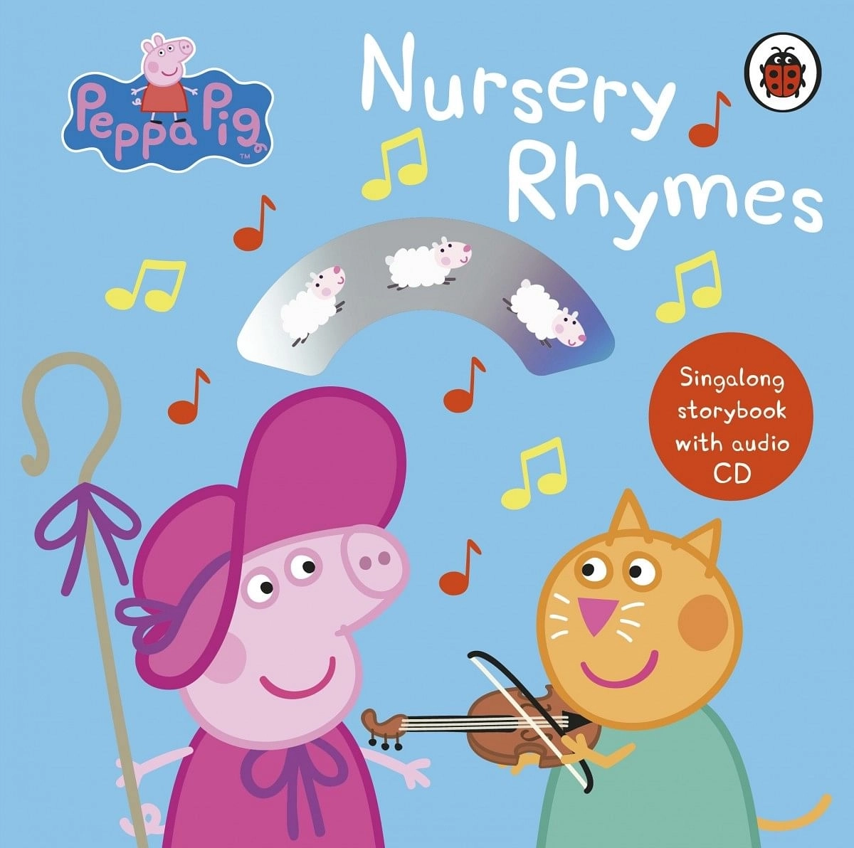 Peppa Pig: Nursery Rhymes, 26 Pages Book by Ladybird, Board Book