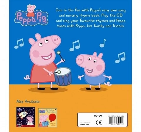 Peppa Pig :  Nursery Rhymes and Songs, 32 Pages Book by Ladybird, Paperback