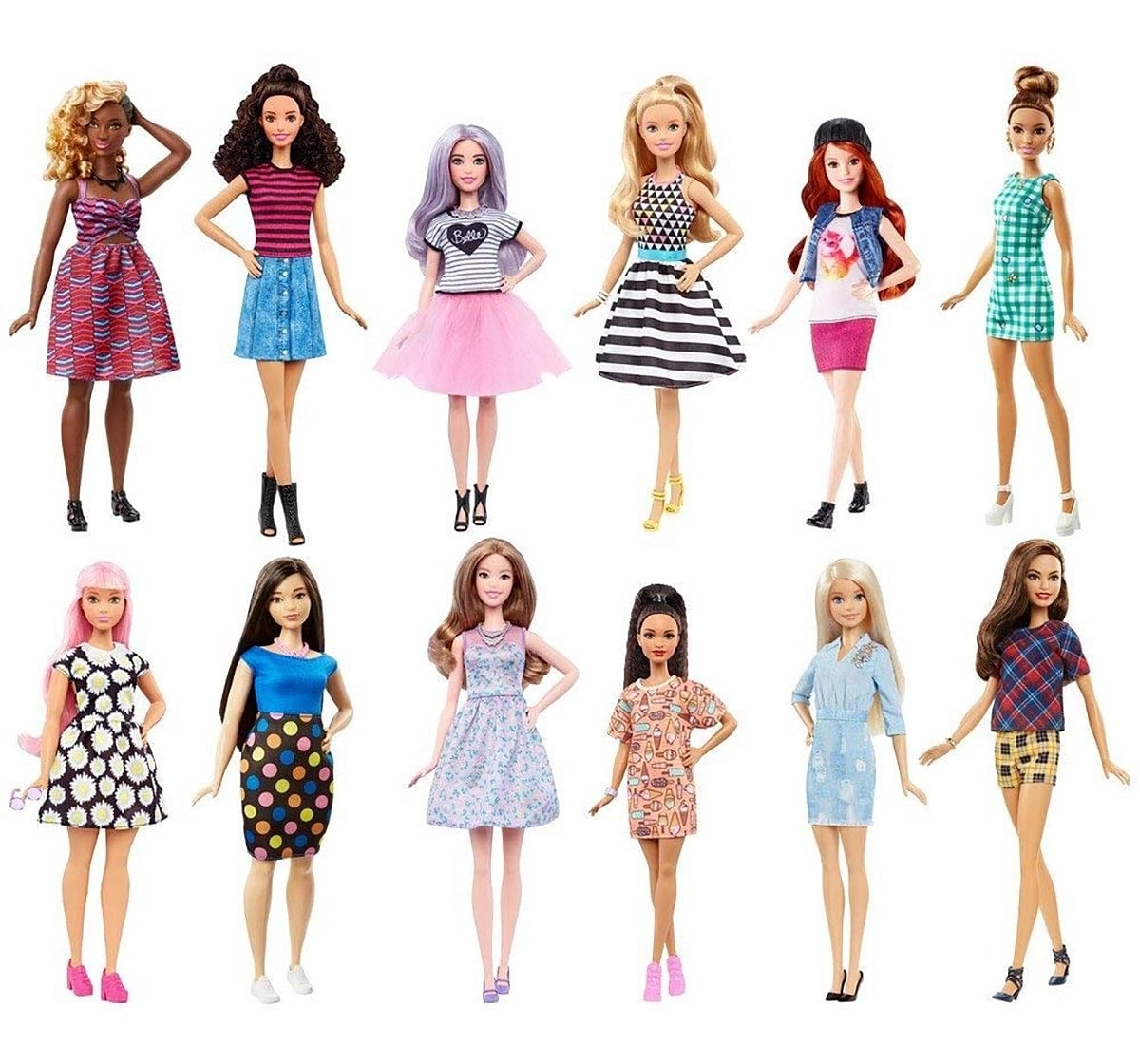 Barbie Fashionista Doll, Dolls & Accessories for Girls, 3Y+, Assorted