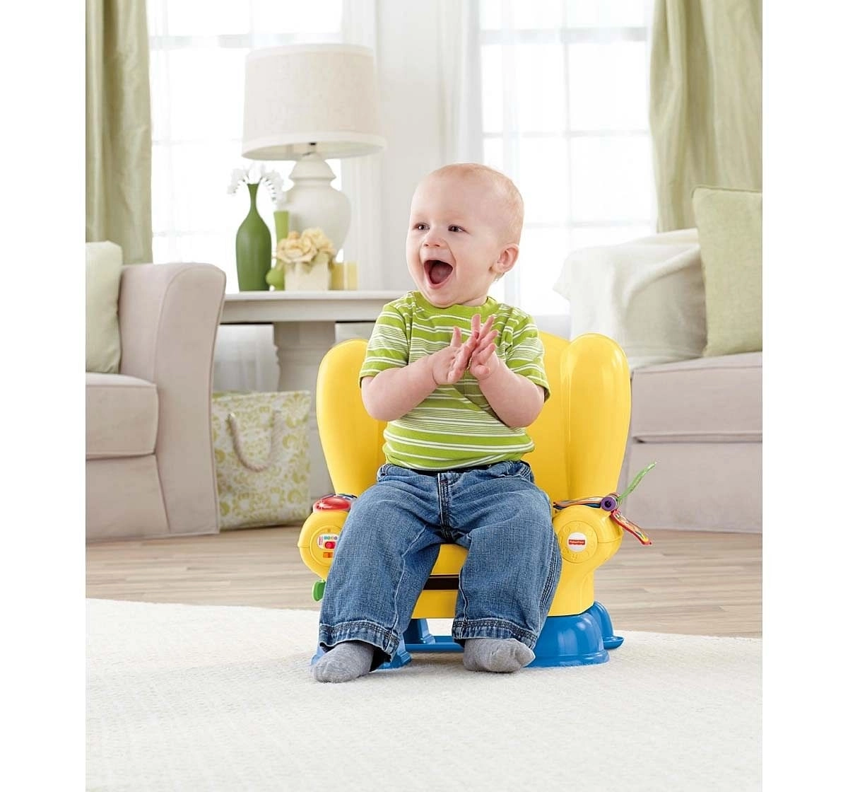 Fisher price smart clearance stages chair