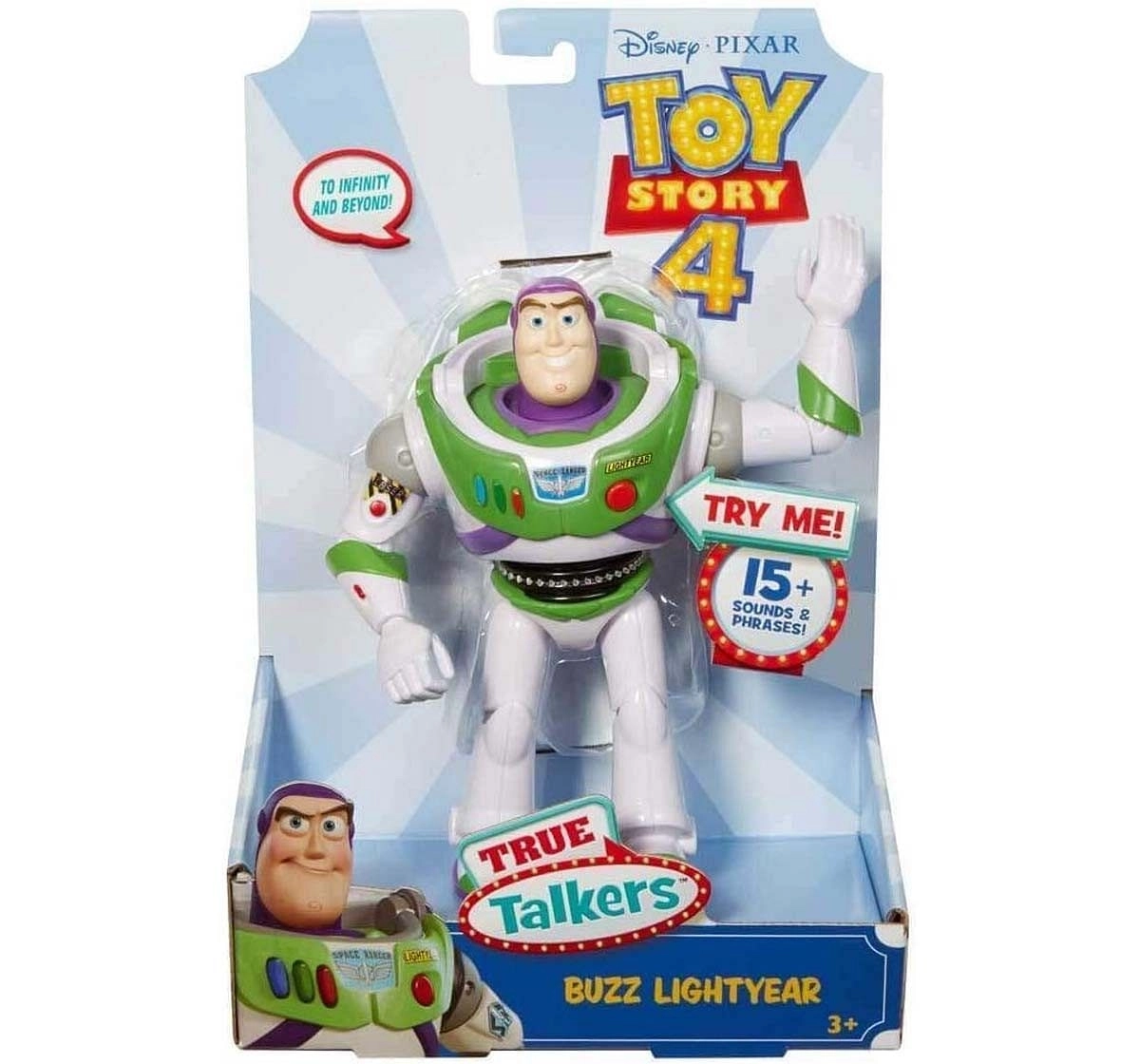 Toy Story 4- 7" Inch Talking Figure Asstored Action Figures for Kids age 3Y+, Assorted