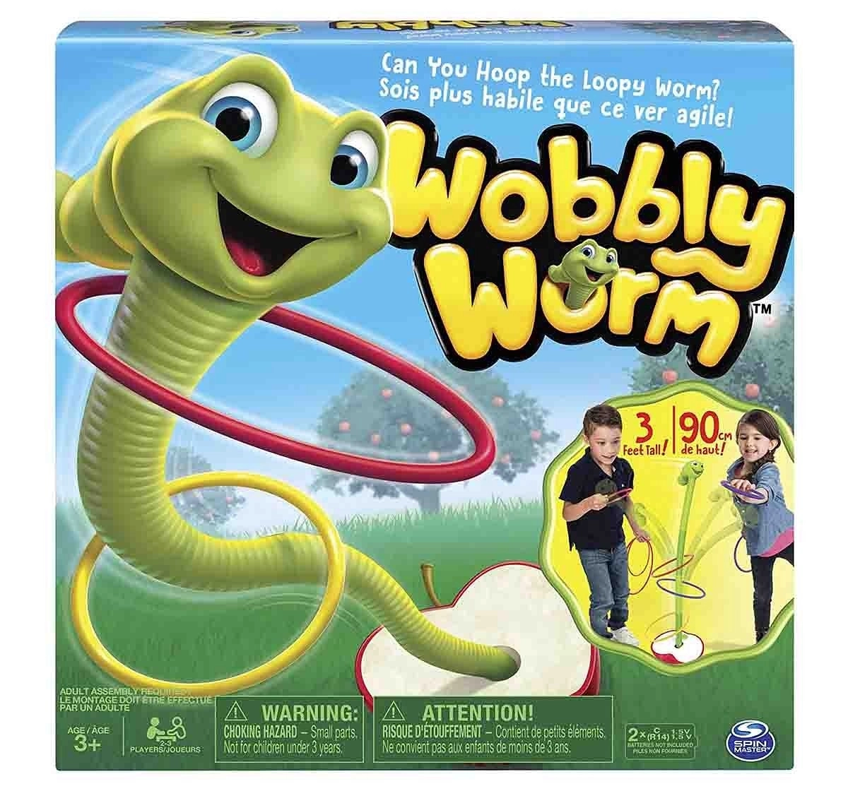 Wobbly Worm Game