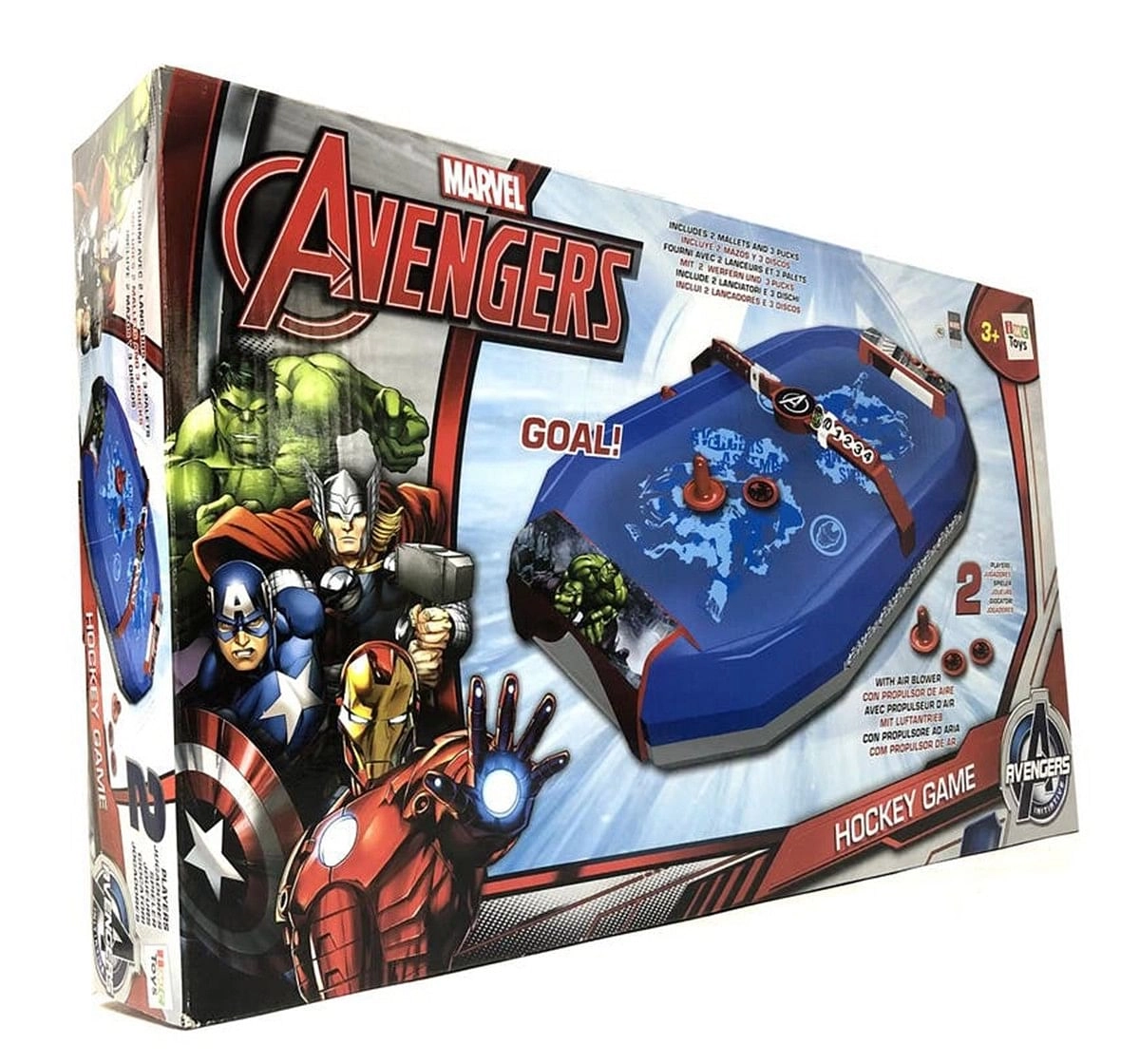 Avengers Air Hockey Game 51Cms,  3Y+ (Blue)