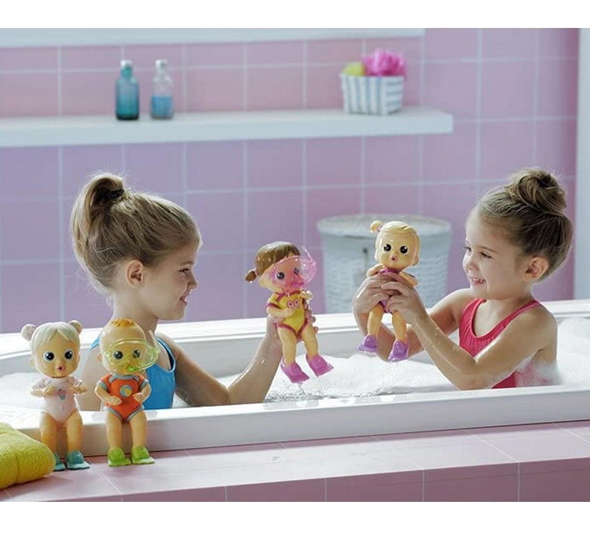 IMC Toys Bloopies Bath Time Toy Doll Assorted, Unisex, 12M+ (Multicolor)