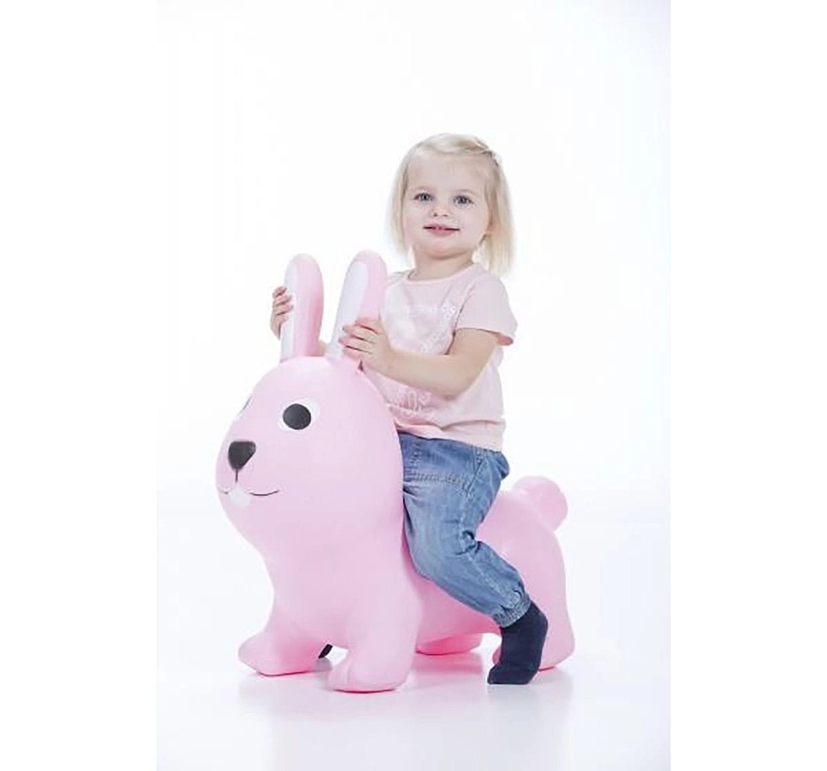 Gerado Jumpy Hopping Bunny for Kids age 1Y+ (Pink)