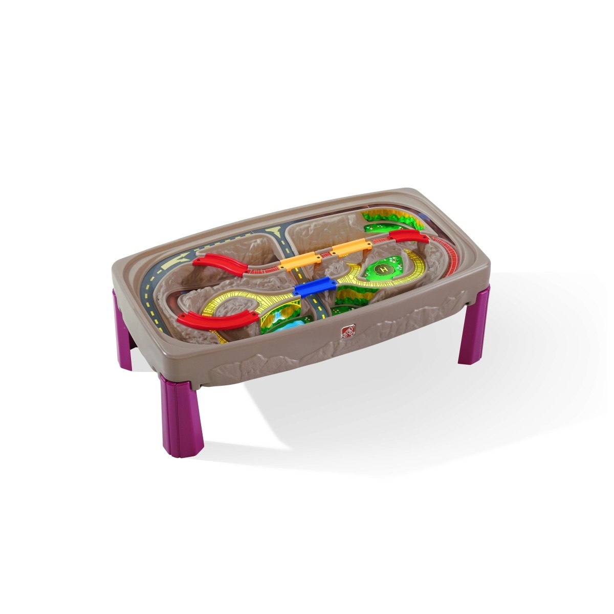 Step2 Deluxe Canyon Road Train & Track Table Multicolour 3Y+