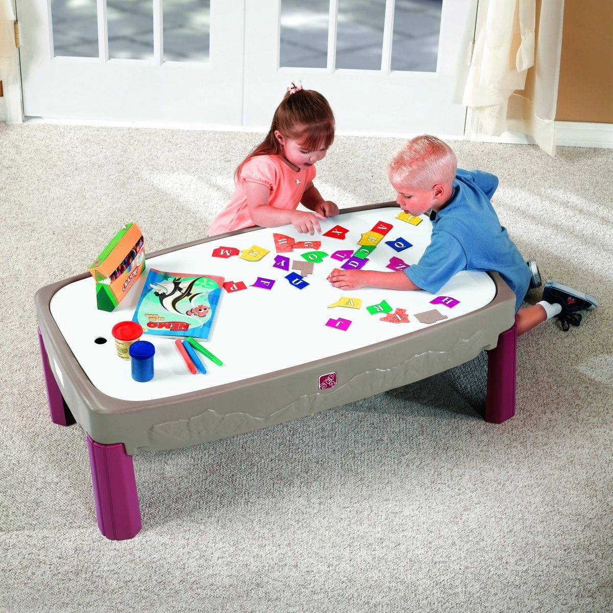 Step2 Deluxe Canyon Road Train & Track Table Multicolour 3Y+