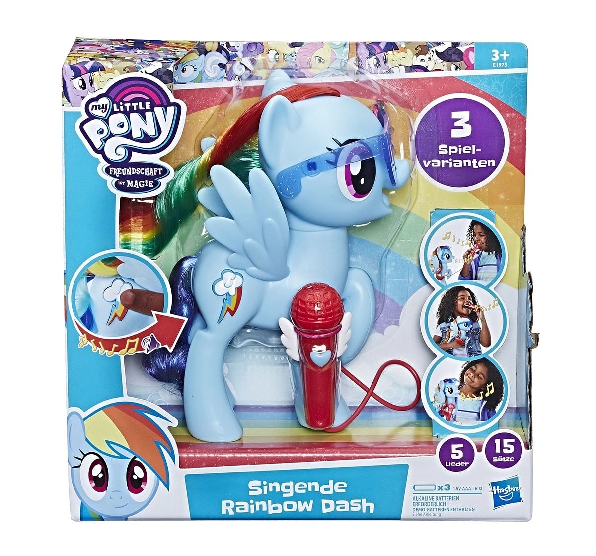My Little Pony Singing Rainbow Dash Collectible Dolls for age 3Y+ 